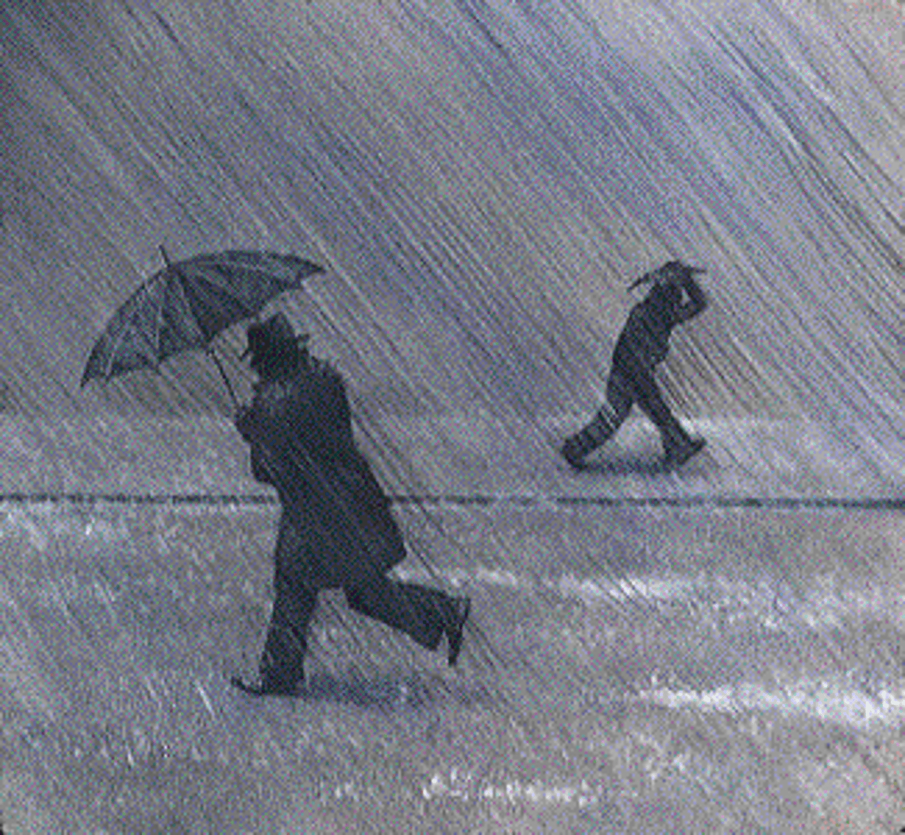 <p>It's raining</p>
