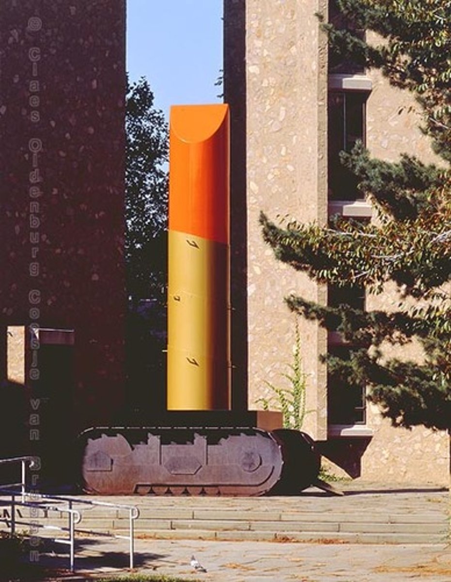 <p>1969-74</p><p>Claes Oldenburg</p><p>Corten steel, steel, aluminum and cast resin, painted with polyuerethane enamel</p><p>Pop Art</p>