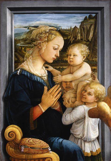 <p><strong>Madonna with Child and Two Angels</strong></p><p>Fra Filippo Lippi</p><p>Early Italian Renaissance</p><p>1460-1465</p><p>Tempera on panel</p>