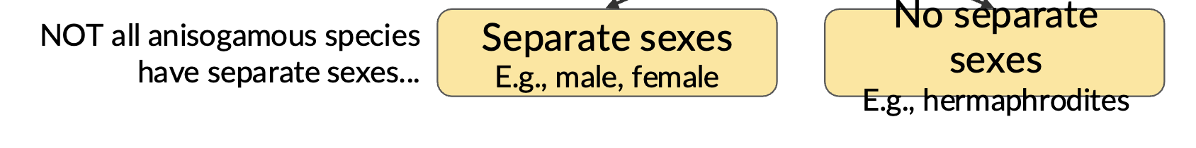 <p>Organisms that reproduce sexually cannot reproduce asexually </p>