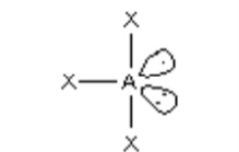 <p>What is the molecular shape? AX<sub>3</sub>E<sub>2</sub></p>