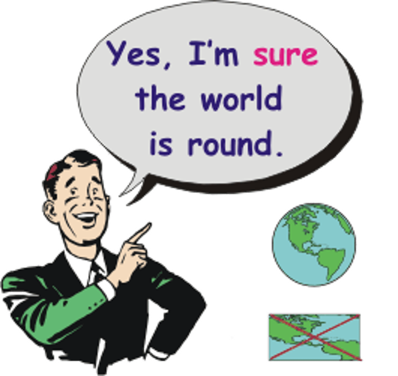 <p>completely sure about sth</p><p>Eg: I'm not totally convinced by this argument.</p>