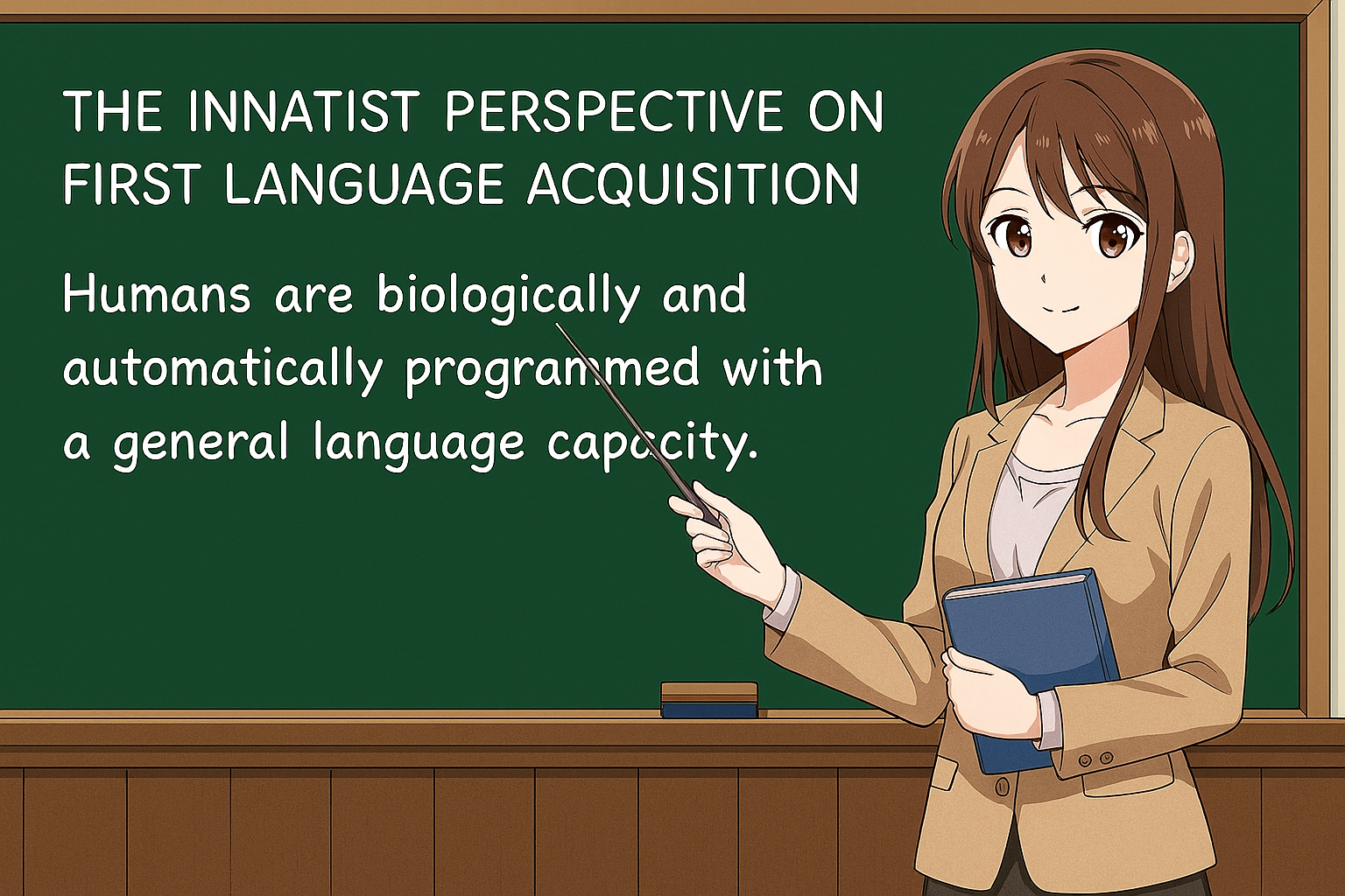 <p>The Innatist Perspective on First Language Acquisition</p>
