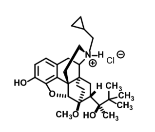 <p><span style="color: rgb(204, 0, 255)">Partial Mu agonist (note the alkylcyclopropyl group, aside from other structure changes) 25-40x more potent than morphine</span></p><p><span style="color: rgb(204, 0, 255)">Pseudo-irreversiblehalf life ~ 37 hours Can be useful in detoxification</span></p><p><span style="color: rgb(204, 0, 255)"><em>Will precipitate withdrawal in patients dependent on full agonists but will also suppress symptoms of full blown withdrawal</em></span></p><p></p><p><span>Formulations: IV, sublingual, transdermal patch</span></p><p><span>Transdermal patch (Butrans </span><span data-name="registered" data-type="emoji">®</span><span>) – avoid high temperatures or release of drug is higher </span></p><ul><li><p><span>Use: Opioid Addiction Recovery</span></p></li></ul><p></p>