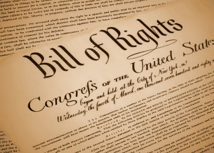 <p>What do we call the first ten amendments to the Constitution?</p>