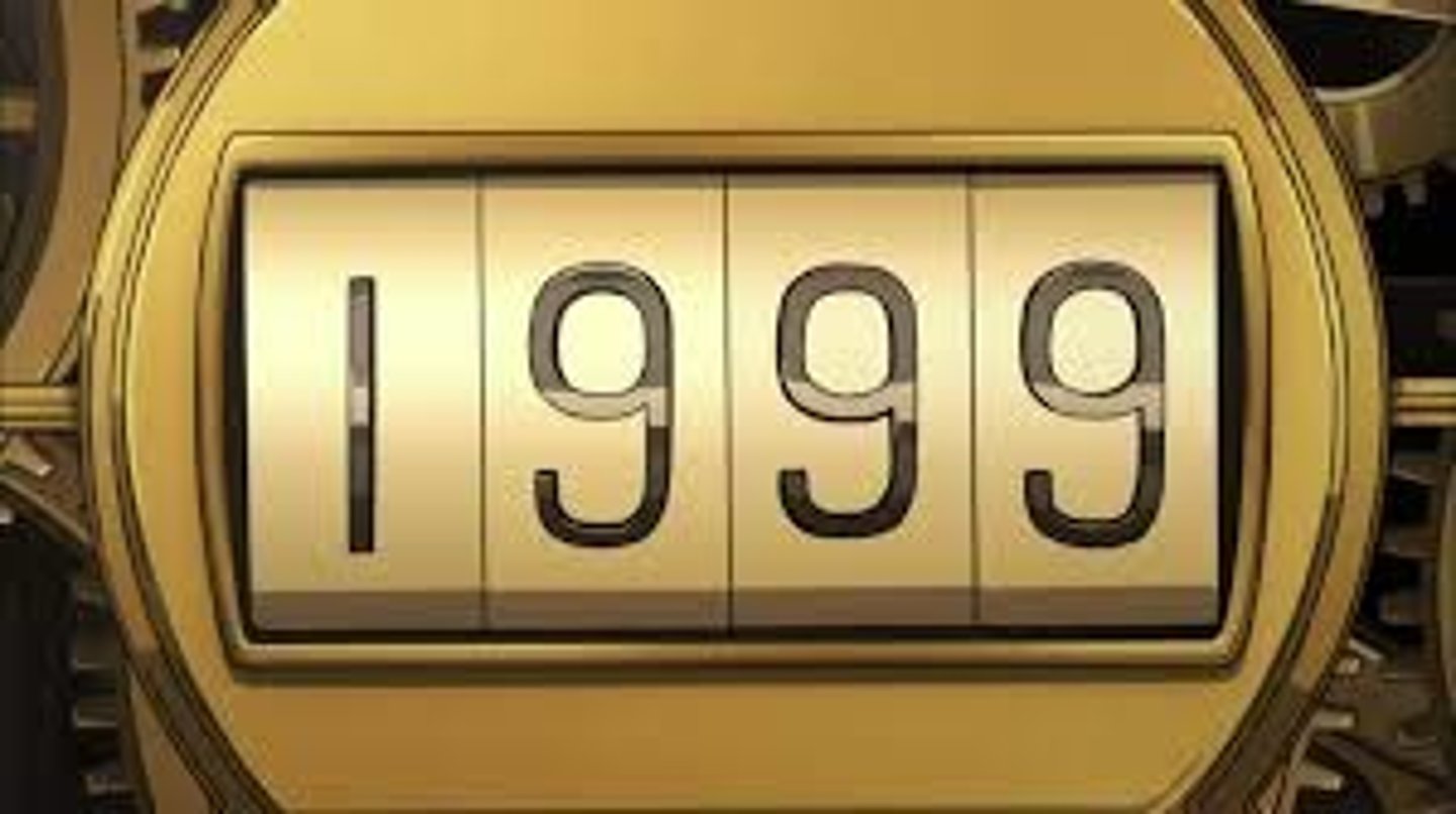 <p>one thousand nine hundred ninety-nine (1999)</p>