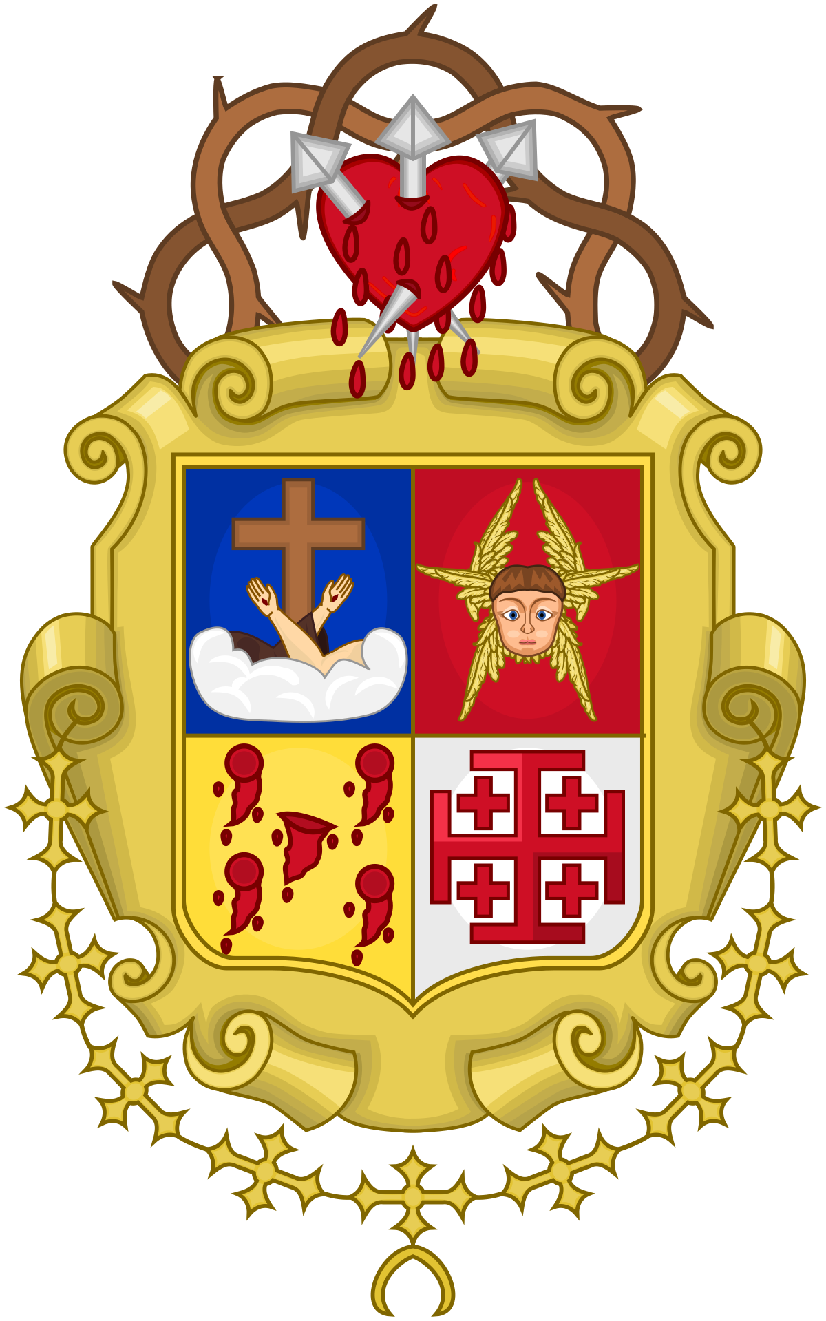 <p>In welke eeuw werd de orde van de Franciscanen opgericht en door wie?</p>