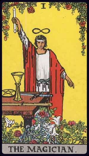 <p>I. THE MAGICIAN</p>
