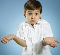 <p>to shrug one's shoulders</p>