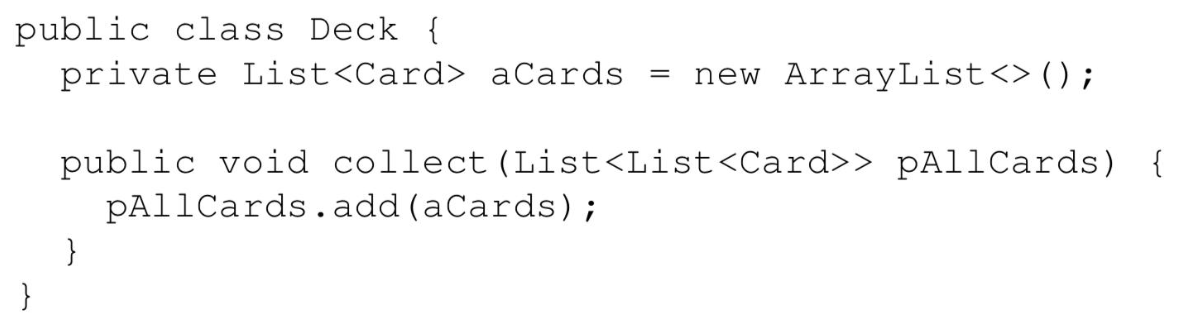 <p>Where is the escaping reference in this code?</p>