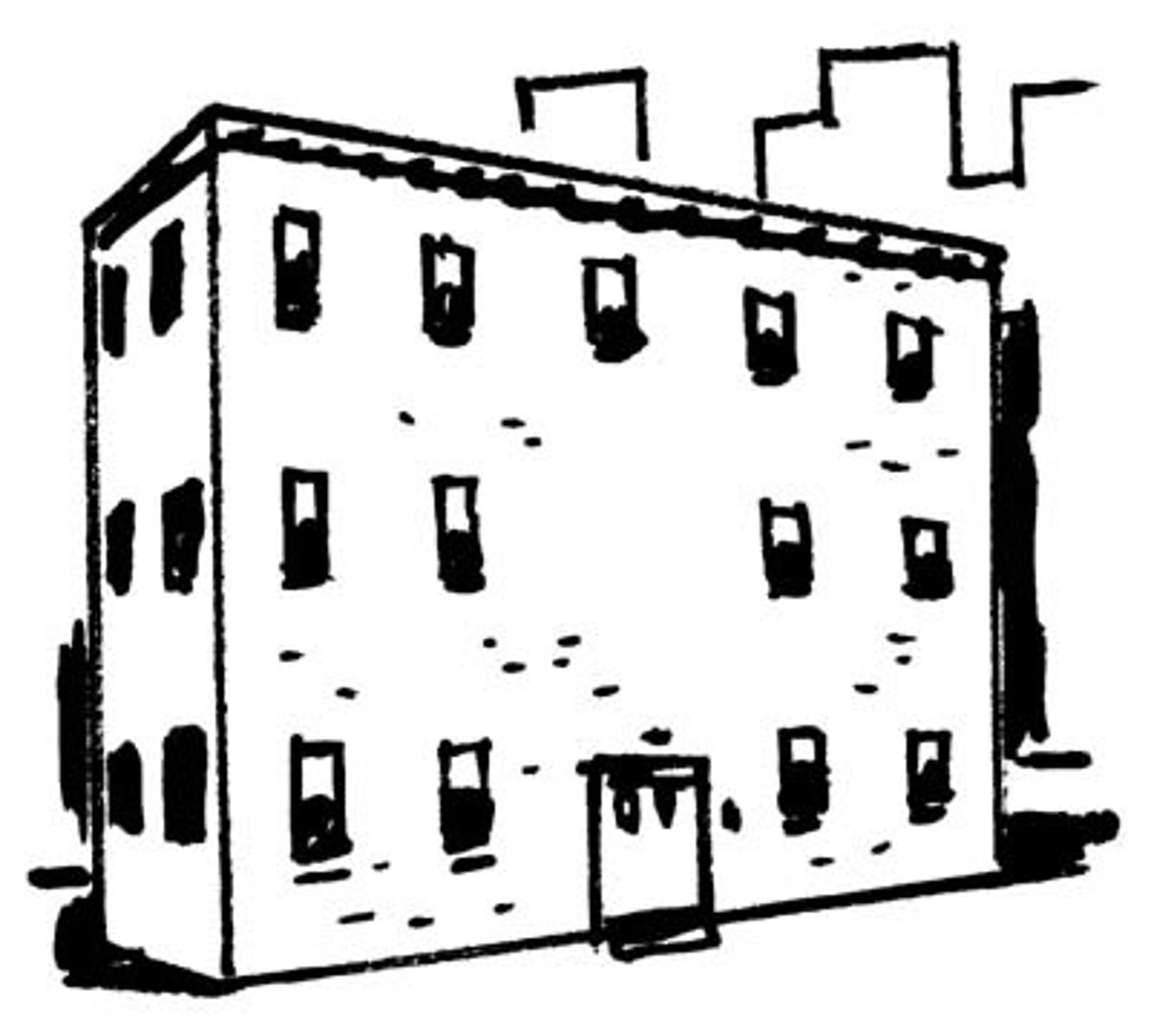 <p>apartment building</p>