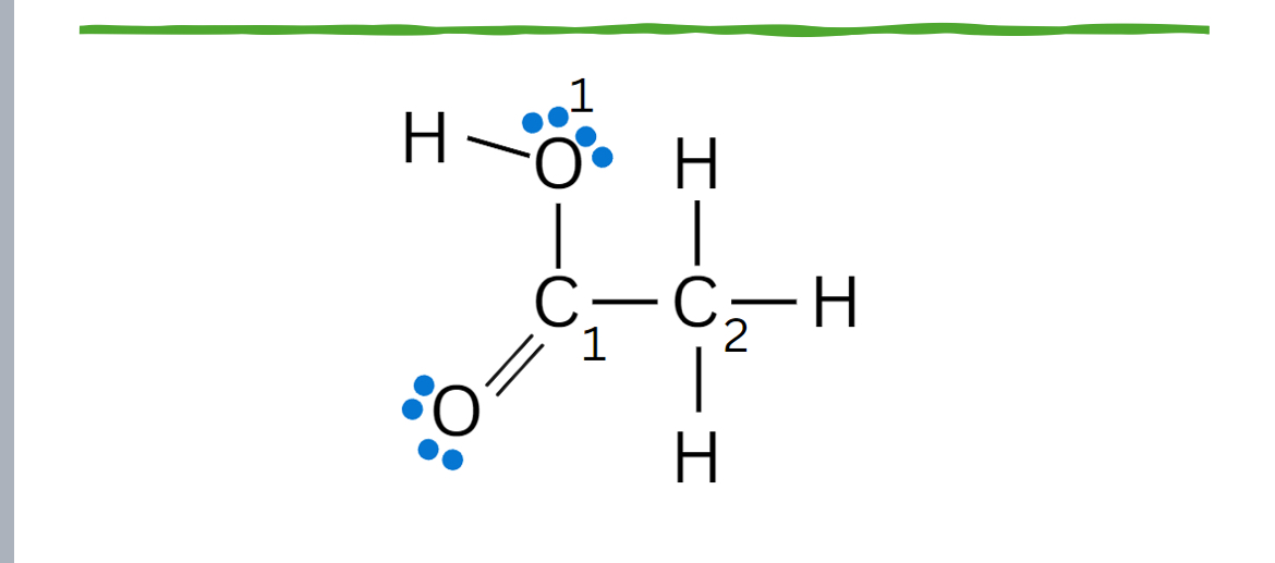 <p>Hybridization of the C1, C2 and bottom O?</p>