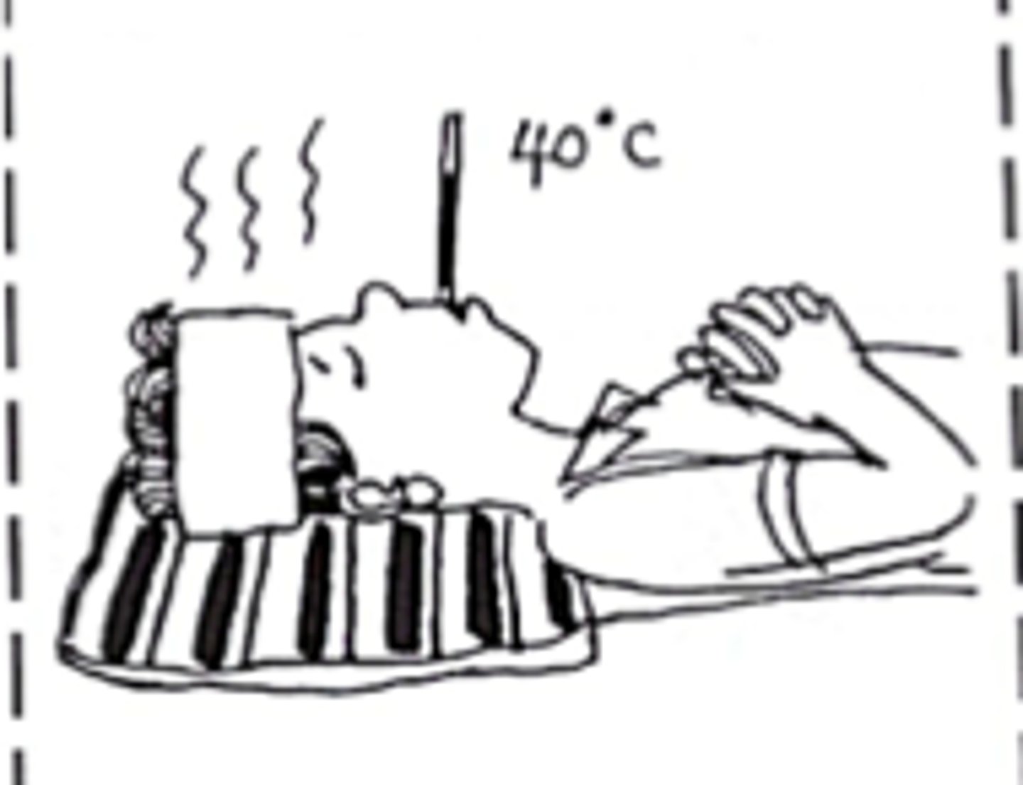 <p>fāshāo — иметь высокую температуру</p>