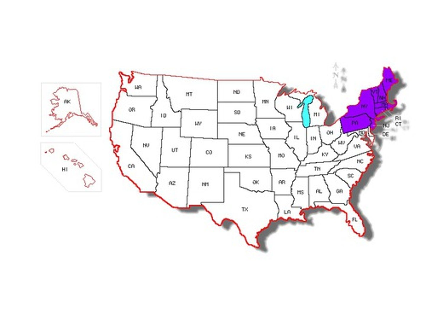 <p>Boston, New York, Pittsburgh, and Philadelphia</p>