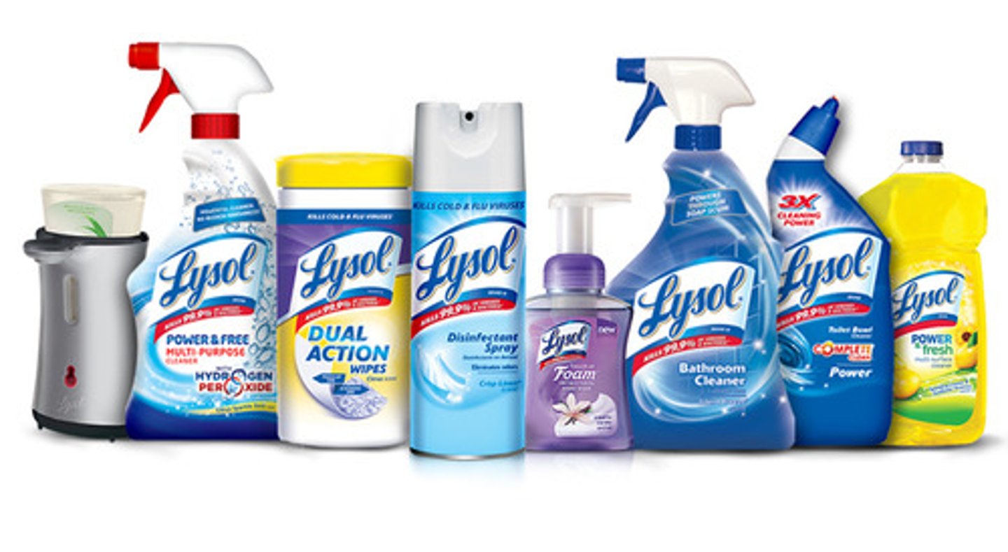 <p>housecleaning items</p>