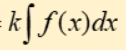 <p>any constant in an integral is brought to the front</p>