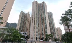 <p>Extremely tall apartment buildings and relatively high amount of English</p>
