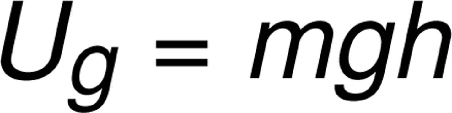 <p>Related to the mass of the object and its height above 0, called the datum.</p>