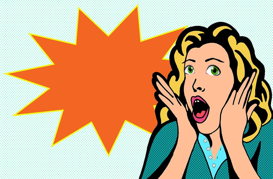<p>Exaggerated ( adj,n)  </p>