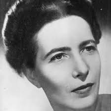 <p>Simone de Beauvoir</p>