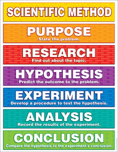 A logical, systematic approach to the solution of a scientific problem