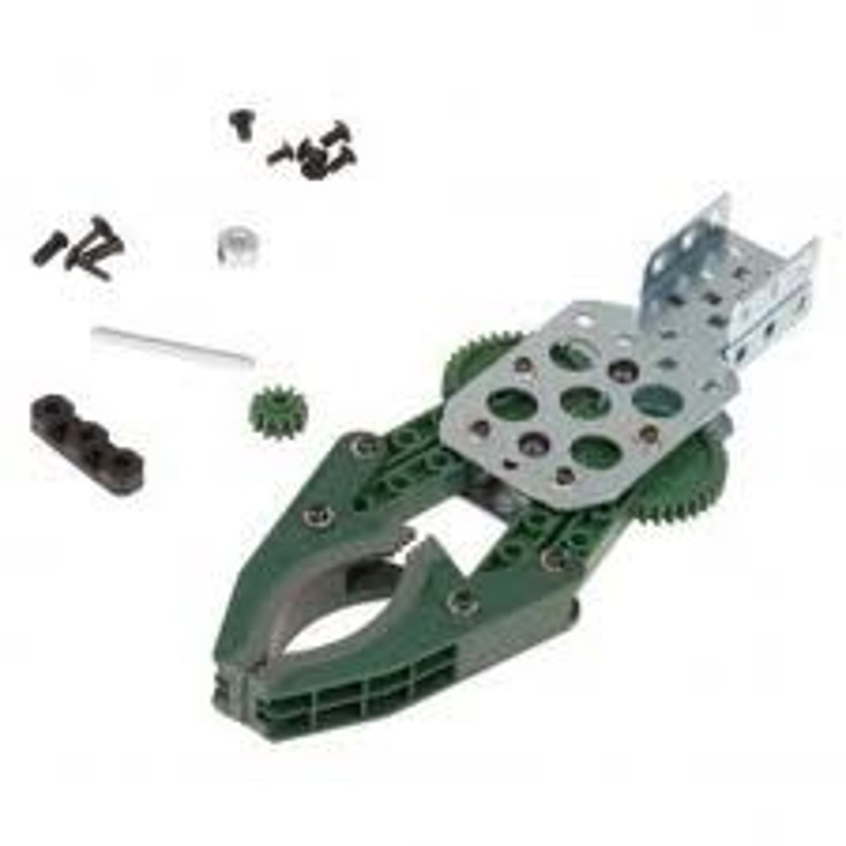 <p>An attachment designed to pick up or hold an object, often by "gripping" it with claw-like appendages.</p>