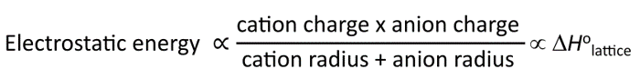 <p>k(Q1*Q2 / r1 + r2)</p><p>where:</p><ul><li><p>k = Coulomb’s constant</p></li><li><p>Q1 = Charge of particle 1</p></li><li><p>Q2 = Charge of particle 2</p></li><li><p>r1 = Particle 1 radius</p></li><li><p>r2 = Particle 2 radius</p></li></ul>