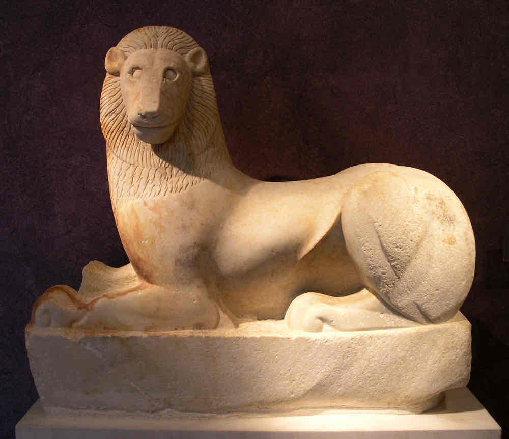 <p>Kerameikos votive lion</p>