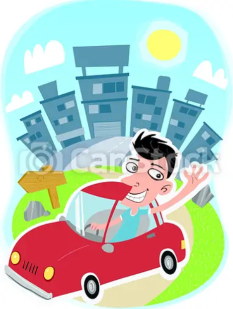 <p>to leave</p>