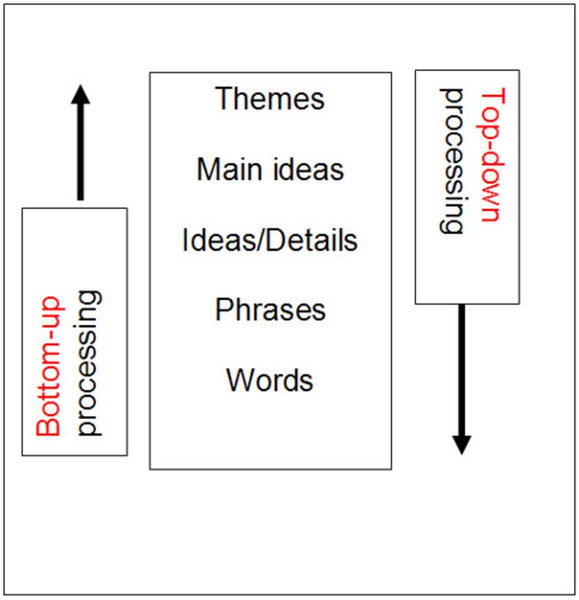 <p>Constructing perceptions based on our experiences and expectations</p>