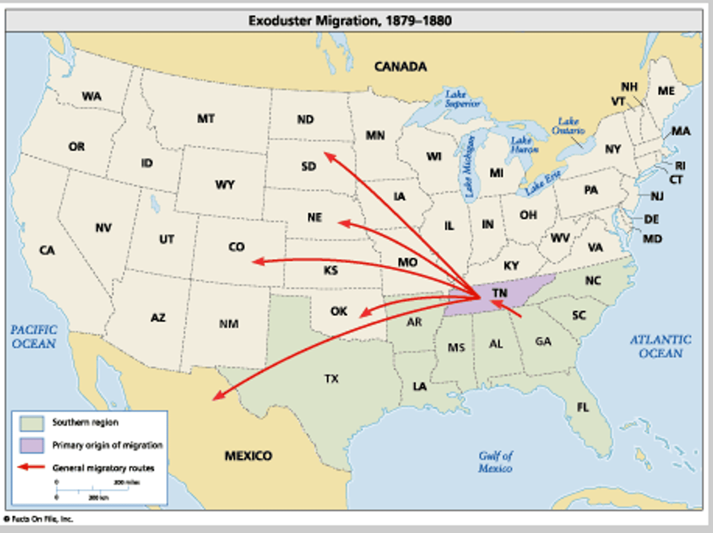 <p>Several thousand settlers were called THESE - African Americans who moved from the post-Reconstruction South to Kansas.</p>