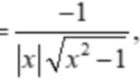 <p>*Chain by derivative of x</p>