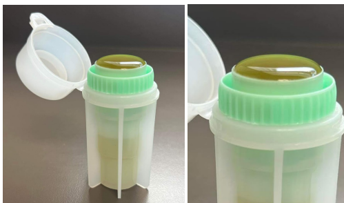 <p>Passive fecal flotation </p>