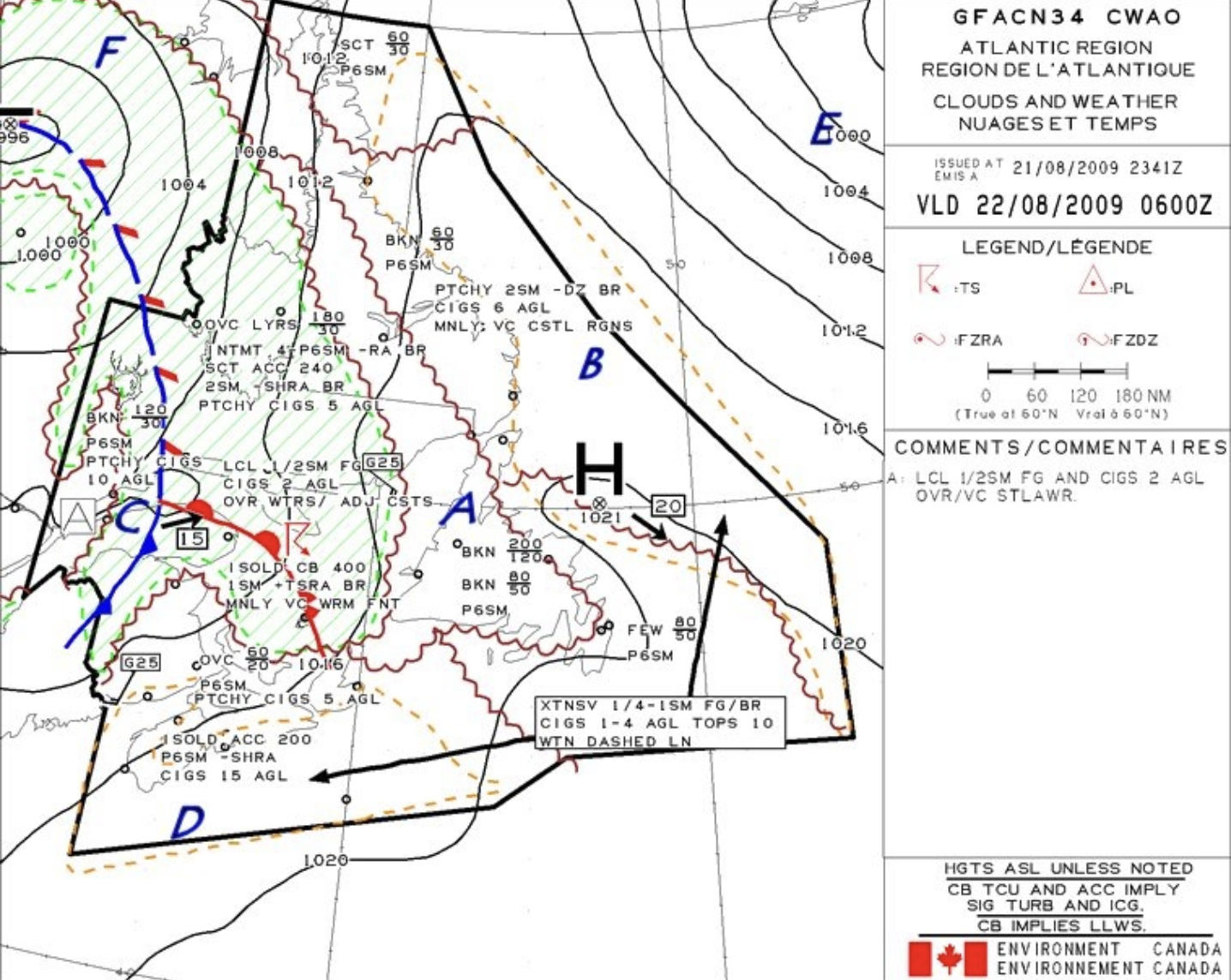 <p><span>The occluded front moving in region C is moving</span></p>