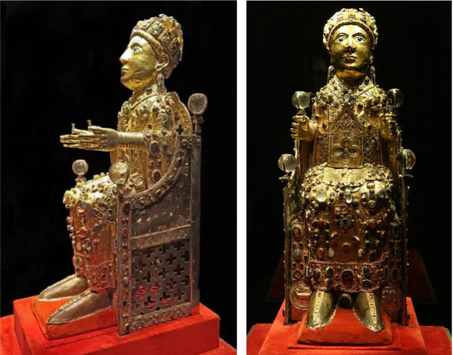 <p><span><span>Reliquary of Sainte Foy, ca. 1000 (6-16)</span></span></p>