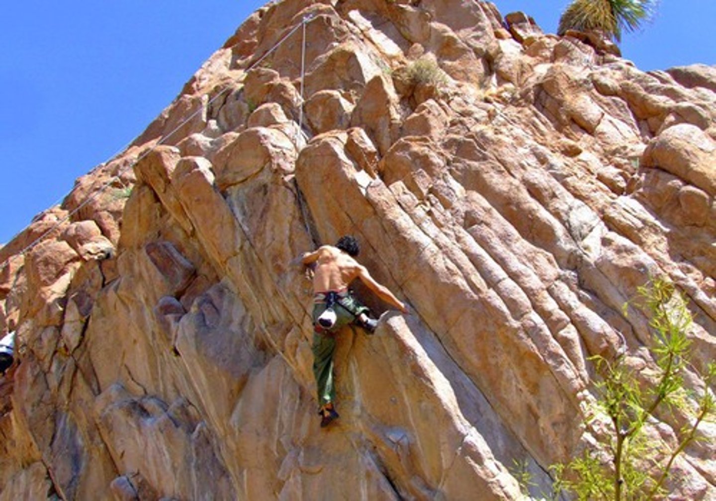 <p>rock climbing</p>