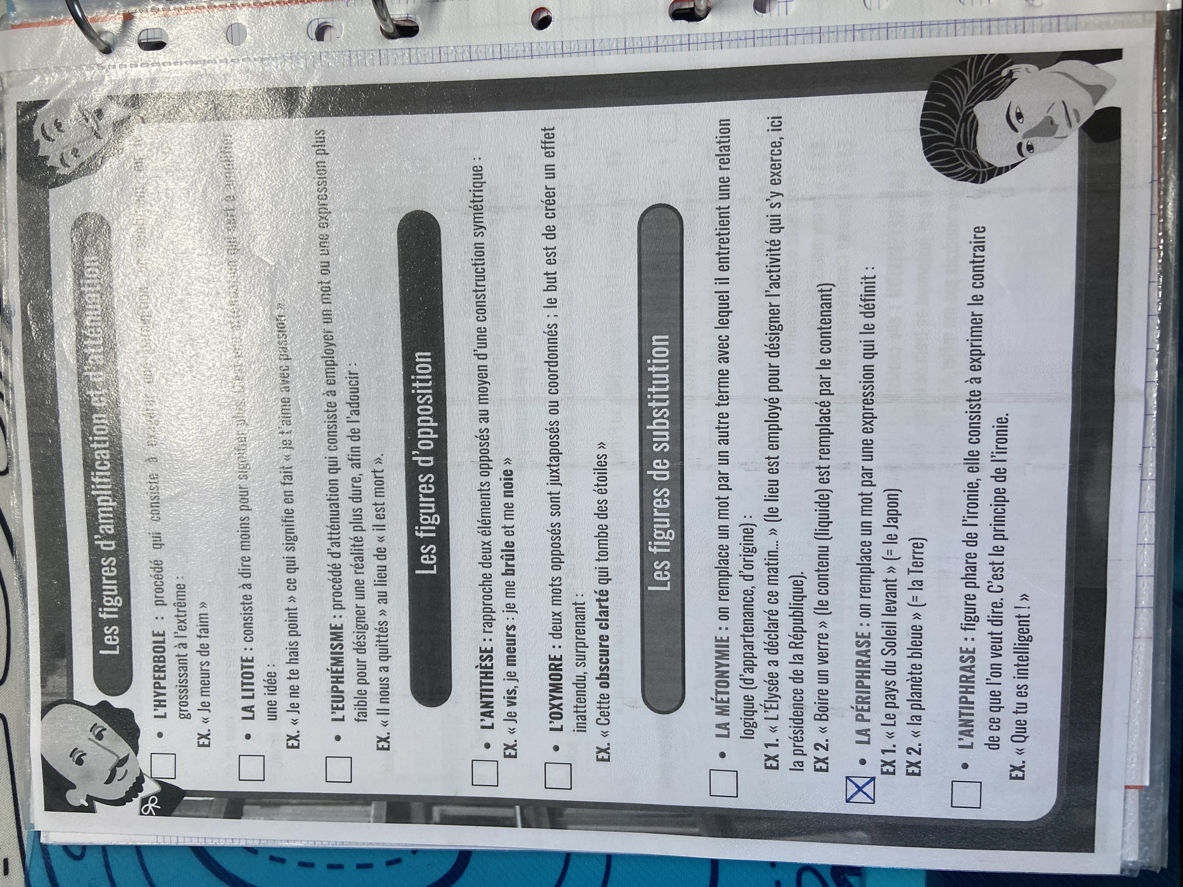 <p>Les figures de style</p>