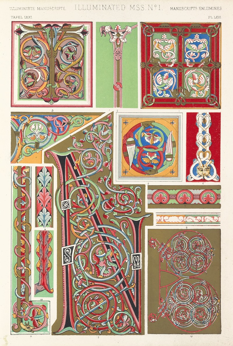<p>Illuminated Manuscripts No. 1 Plate LXXI</p>