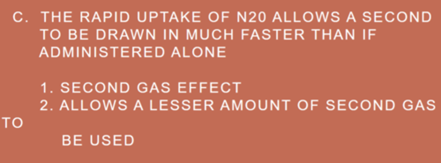 <p>B. the second-gas effect.</p>