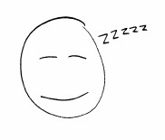 to sleep