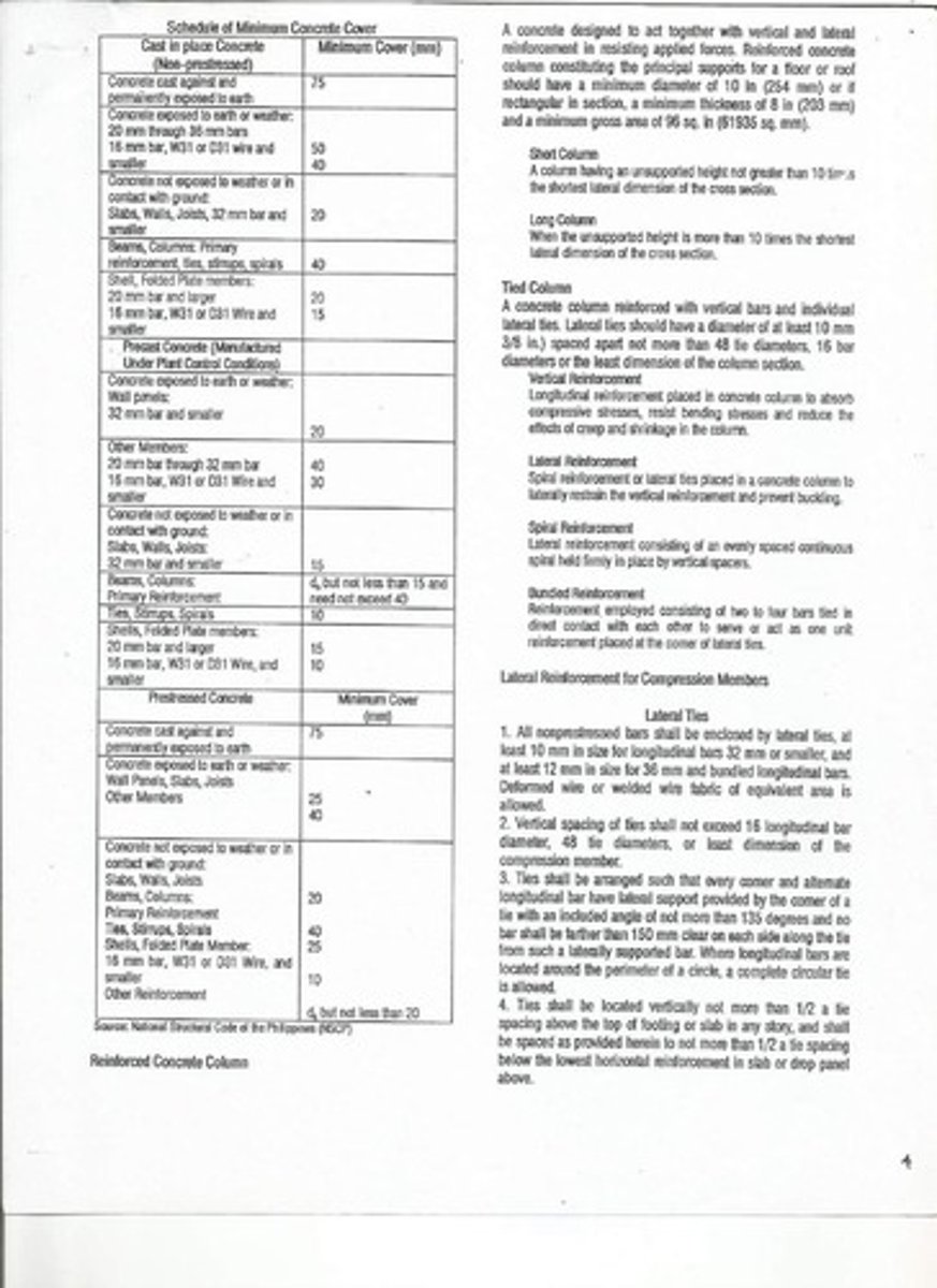 <p>75 mm for concrete exposed to earth or weather.</p>