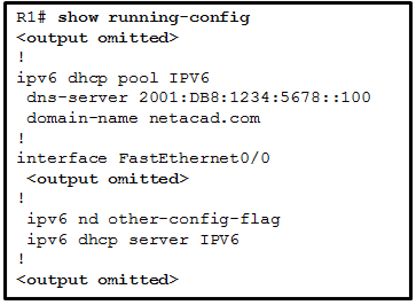<p>stateless DHCPv6</p>