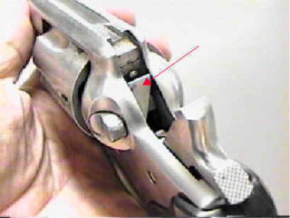 <p>This is a component of the firing mechanism, which strikes the primer or ridge of the cartridge.</p>