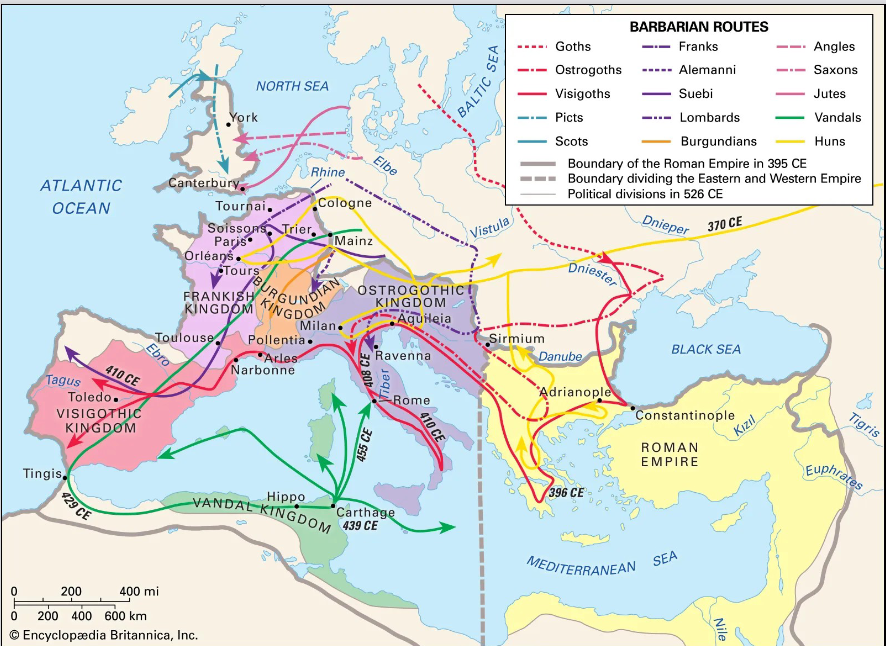<p>What are some things to note about this map?</p>