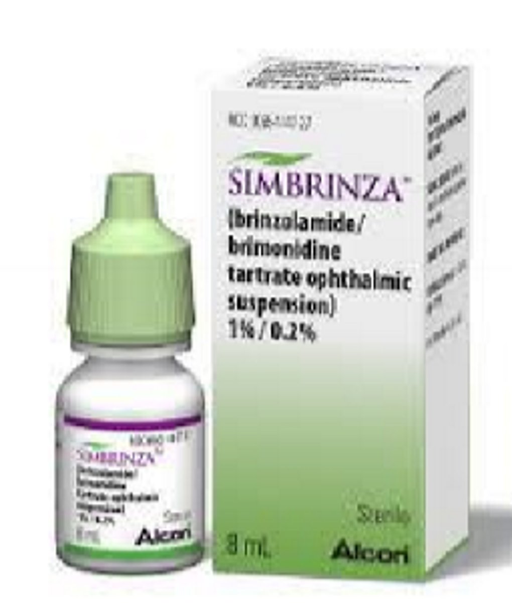 <p>A. Adrenergic agonist combinations</p><p>* Used in the treatment of glaucoma</p><p>* Brinzolamide-Brimonidine (Simbrinza)</p>