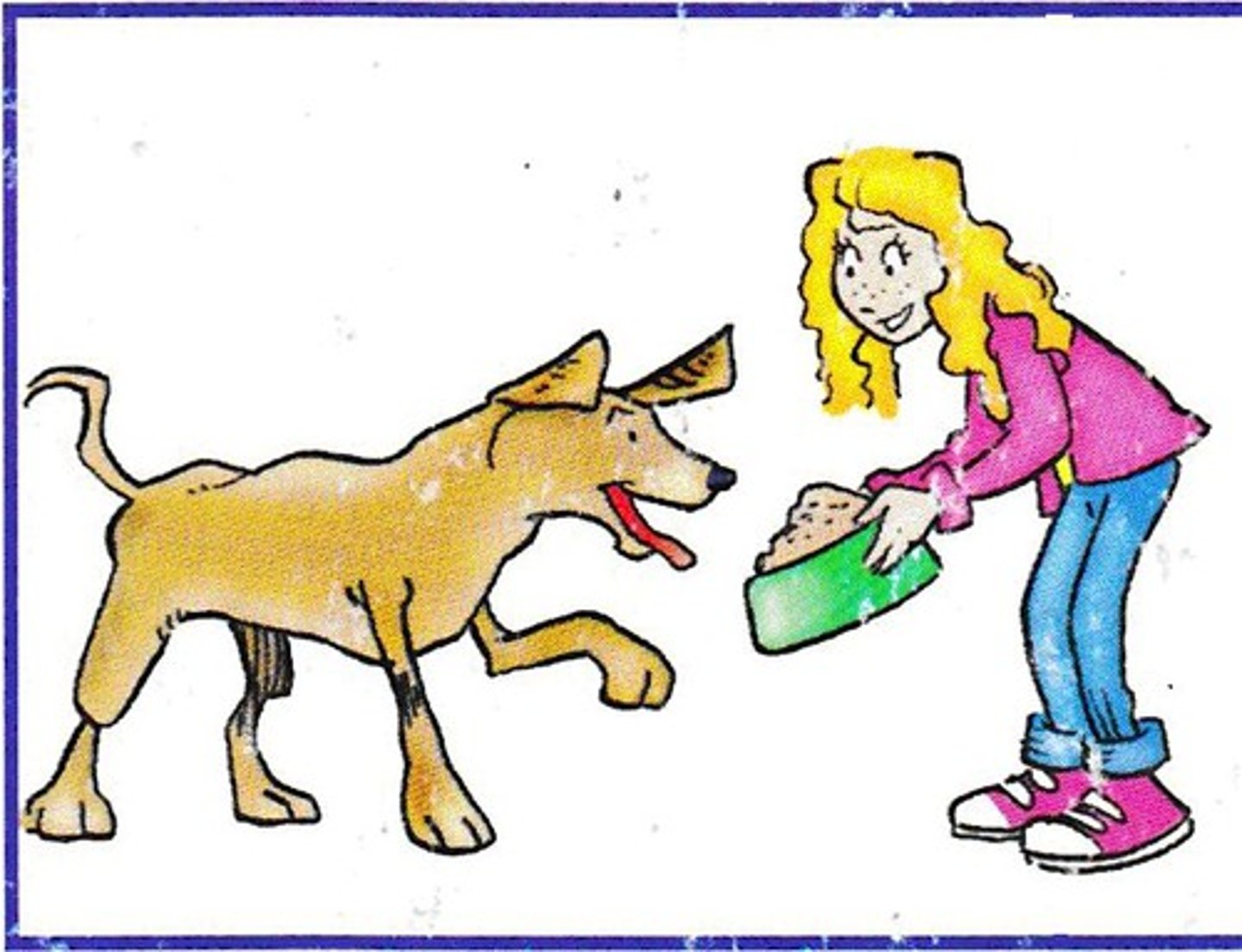 <p>to eat (used for animals)</p>