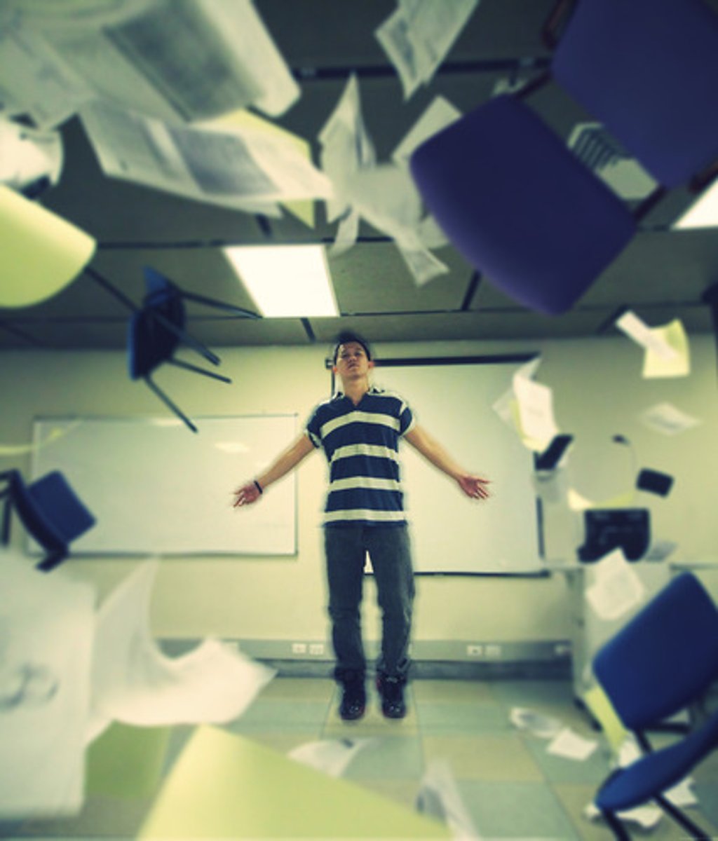 <p>"Mind over matter"</p>