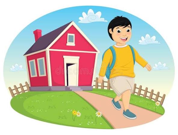 <p>Yo sali</p><p>Yo sali de la casa</p>