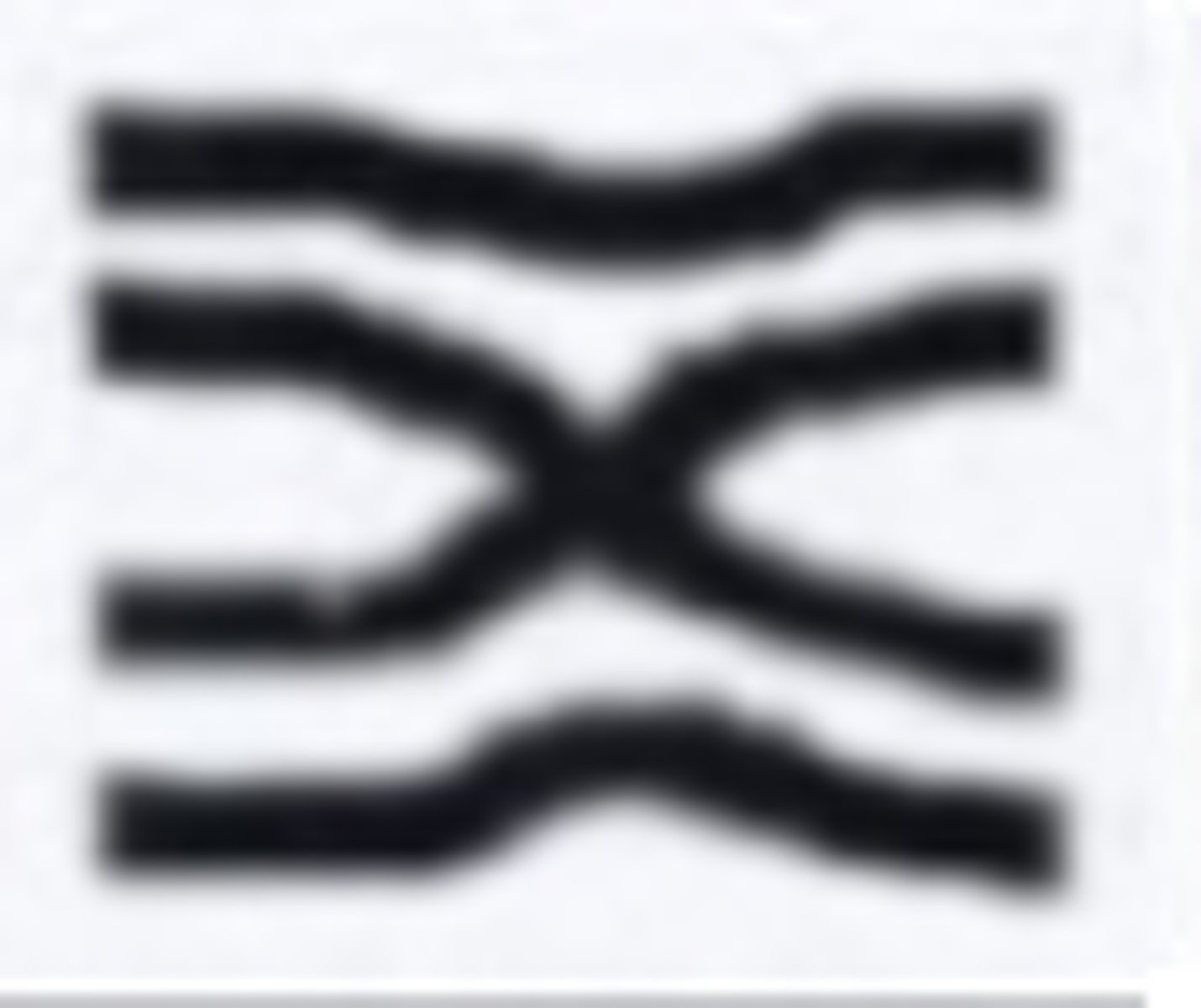 <p>two ridges merge then immediately split</p>