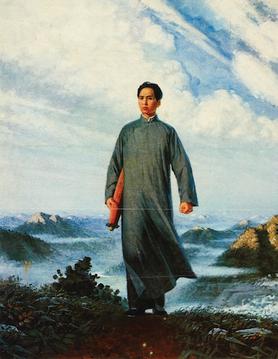 <p>1969 CE. Color lithograph. Liu Chunhua (probably!)</p>